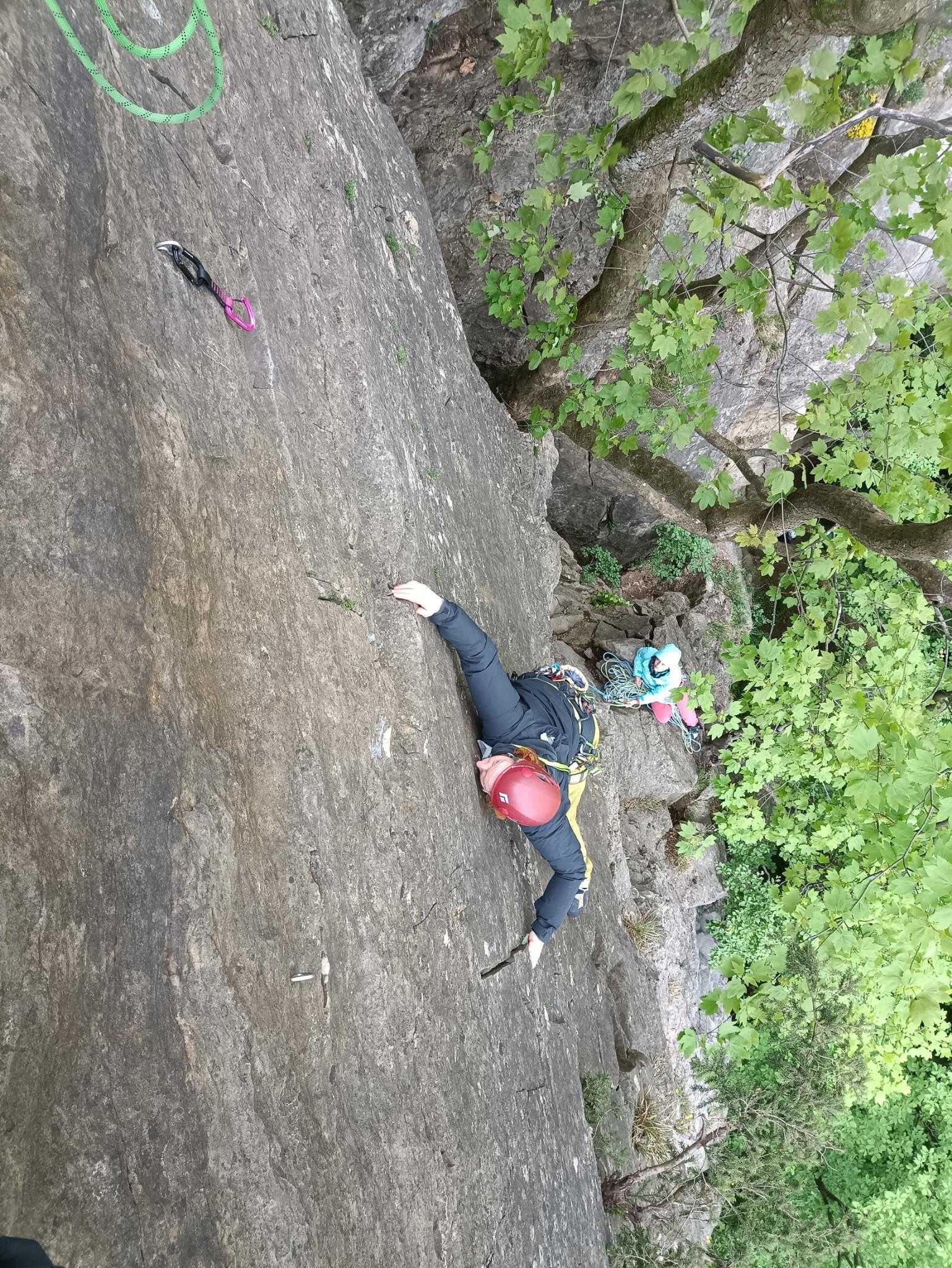 FLINTA*: Grundlagen Standplatzbau und erste Mehrseill&auml;ngen im Hohenstein